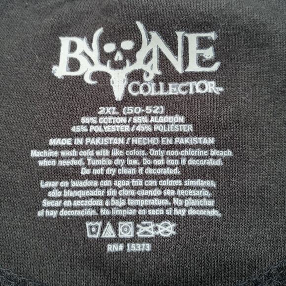 Bone Collector Long Sleeve Shirt Size 2XLarge Fleece Pull Over Hunting NWT - Picture 3 of 5